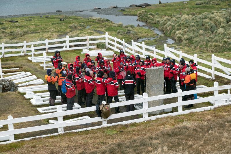 Polar Latitudes Gritvyken Shackletons Grave Fb Counting penguins in Antarctica